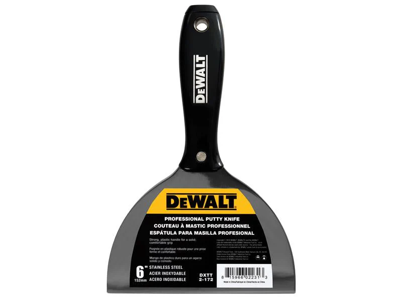 DEWALT Drywall Jointing/Filling Knife 150mm (6in) - Image 2