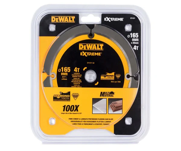 Extreme PCD Fibre Cement Saw Blade 165 x 20mm x 4T