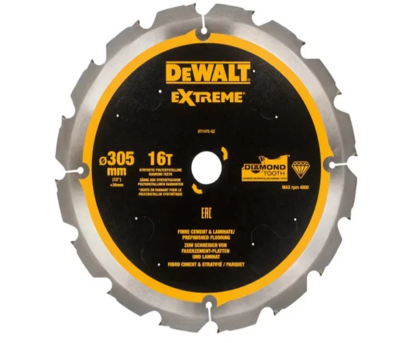 Extreme PCD Fibre Cement Saw Blade 305 x 30mm x 16T