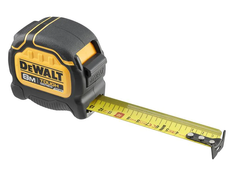 DeWALT Hand Tools TOUGHSERIES™ Tape Measure 8m (Width 32mm) (Metric Only)