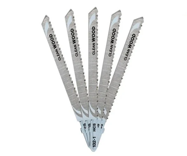 HCS Wood Jigsaw Blades Pack of 5 T101BR