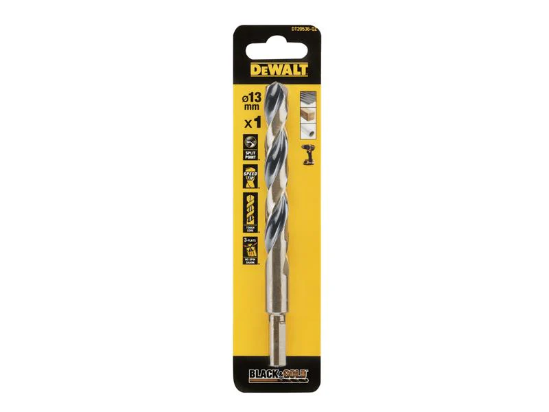 DeWALT Power Tools BLACK&GOLD HSS Drill Bit - Image 3