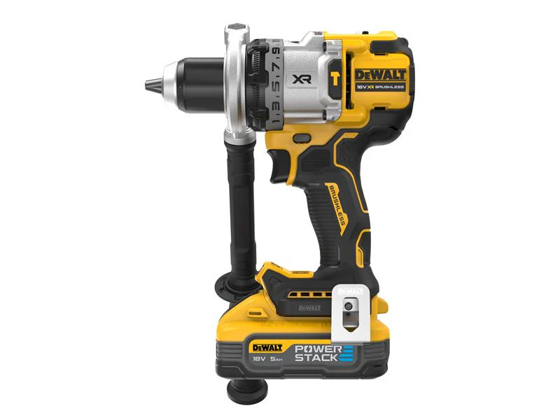DeWALT Power Tools DCD1007H2T Hammer Drill 18V 2 x 5.0Ah POWERSTACK™ Li-ion - Image 6