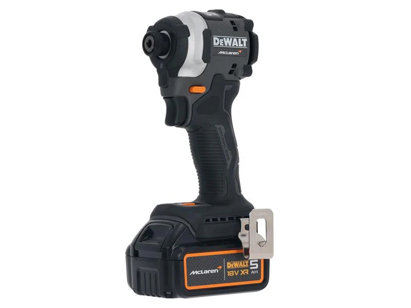 DeWALT Power Tools DCF85MP2T McLaren F1 XR Brushless 1/4in Impact Driver 18V 2 x 5.0Ah Li-ion