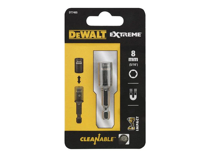 DeWALT Power Tools DT7465 Impact Ready Cleanable Nut Driver 8mm - Image 2