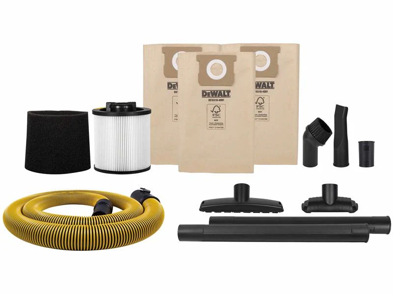 DEWALT Vacuum DXV38SC Stainless Steel Wet & Dry Vacuum 1050W 240V - Image 5