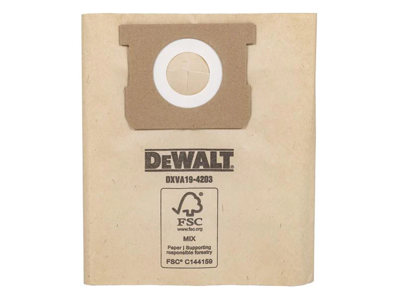 DEWALT Vacuum DXVA19-4203 Dust Bag (3 Pack)