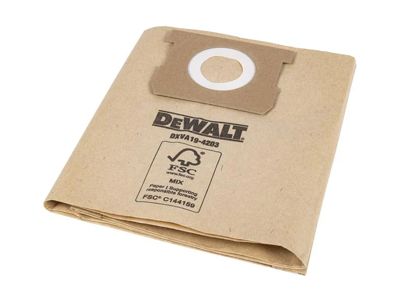 DEWALT Vacuum DXVA19-4203 Dust Bag (3 Pack) - Image 2
