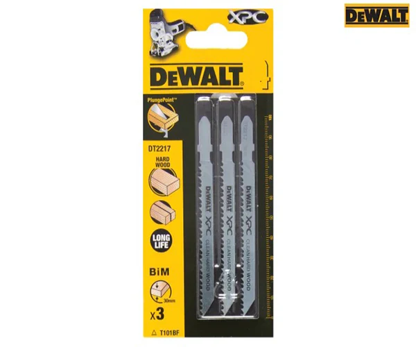 XPC Bi-Metal Wood Jigsaw Blades Pack of 3 T101BF - Image 2