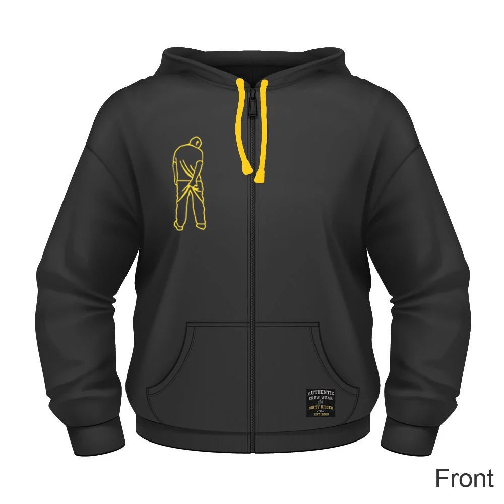 Dirty Rigger Hoodie: Zip-Up