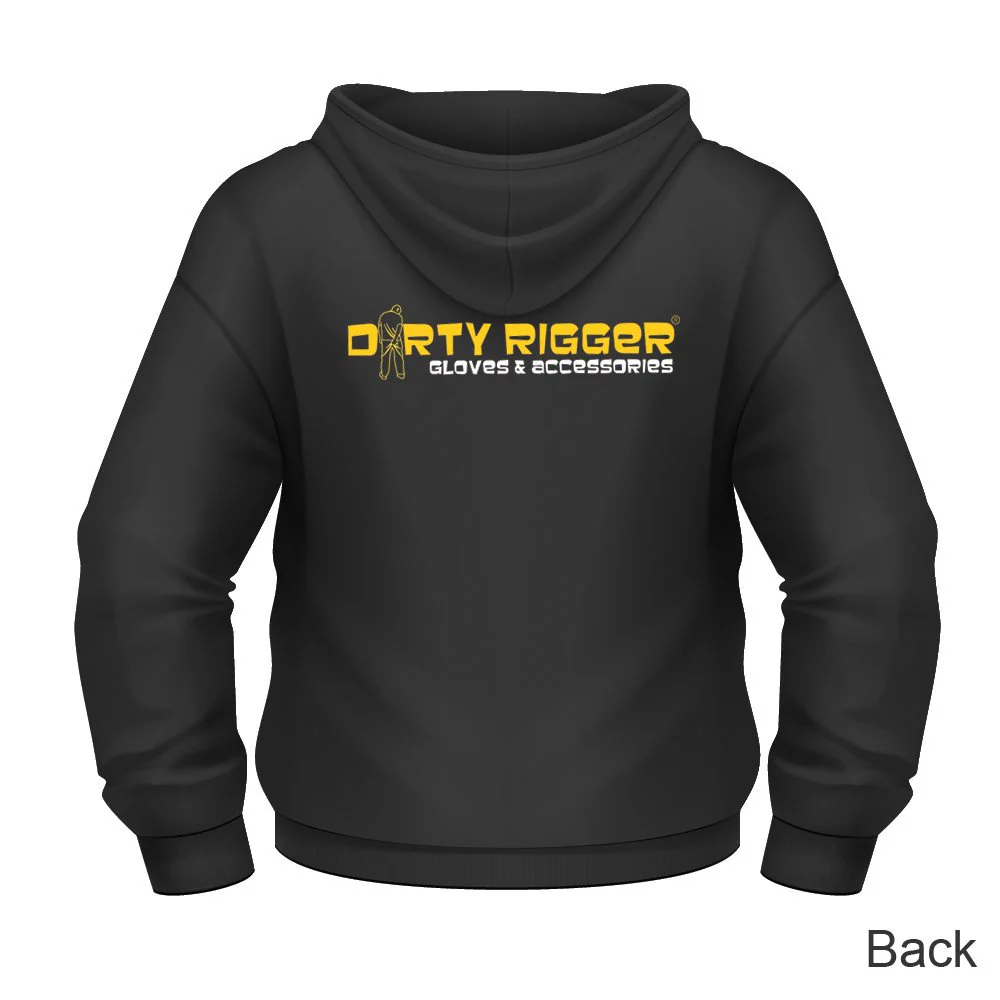 Dirty Rigger Hoodie: Zip-Up - Image 3