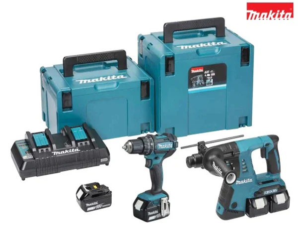 Makita DLX2137PTJ LXT Twin Pack 18V 4 x 5.0Ah Li-ion