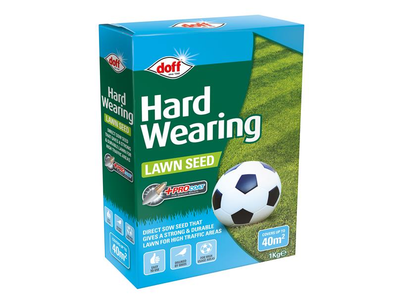 DOFF Hard Wearing Lawn Seed 1kg - Image 2