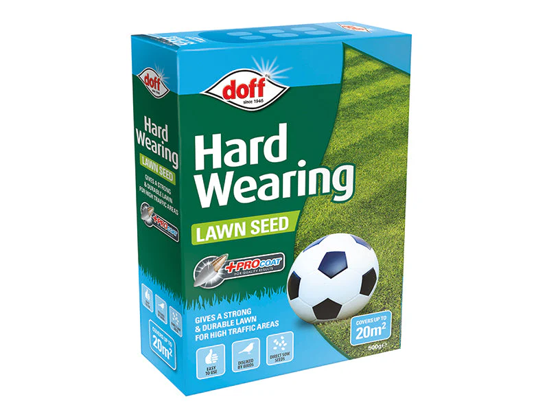 DOFF Hard Wearing Lawn Seed 500g - Image 2