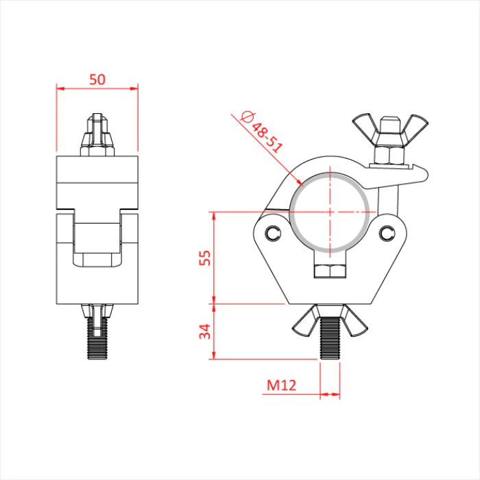 Doughty All Weather Hook Clamp - Image 7