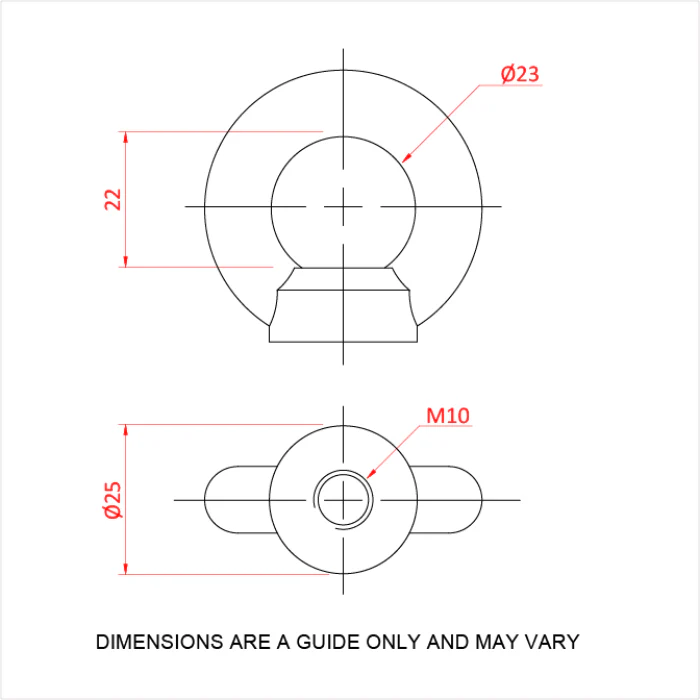 Doughty M10 Eye Nuts - Image 5