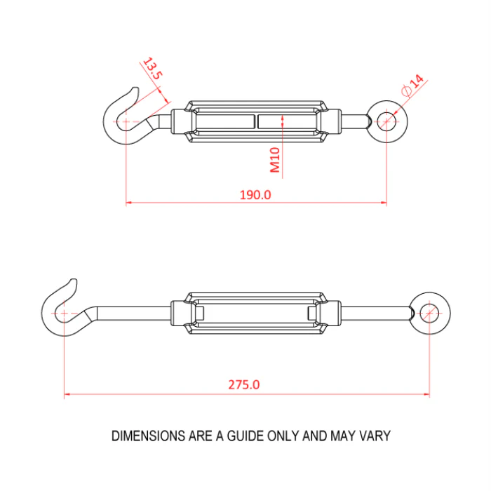 Doughty Hook and Eye Strainers - Image 3
