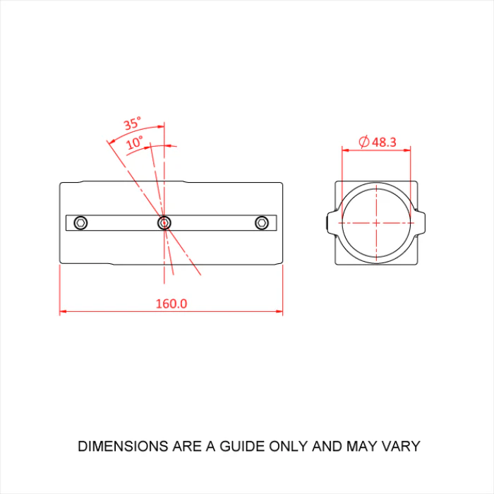 Doughty Speedrail Angled Cross 30-45 - Image 2