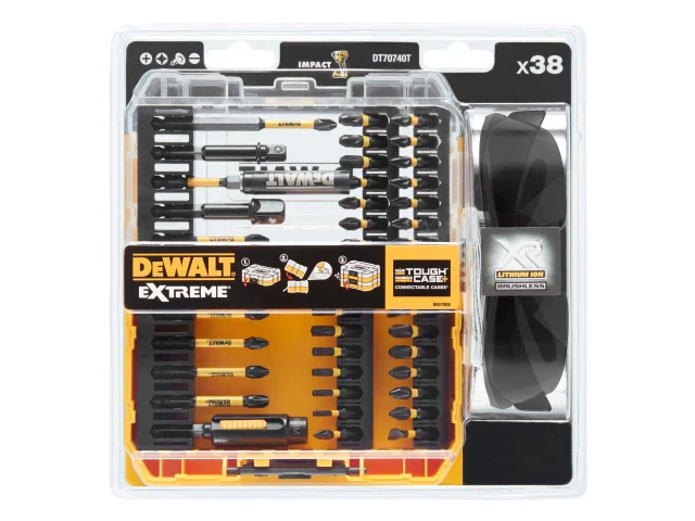 DEWALT DT70740T FlexTorq Bit Set, 38 Piece + Safety Glasses - Image 2
