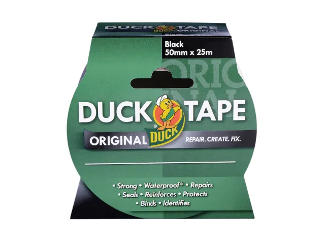 Shurtape Duck Tape® Original 50mm x 25m Black - Image 4