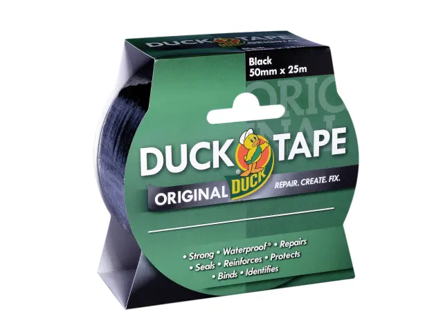 Shurtape Duck Tape® Original 50mm x 25m Black - Image 5