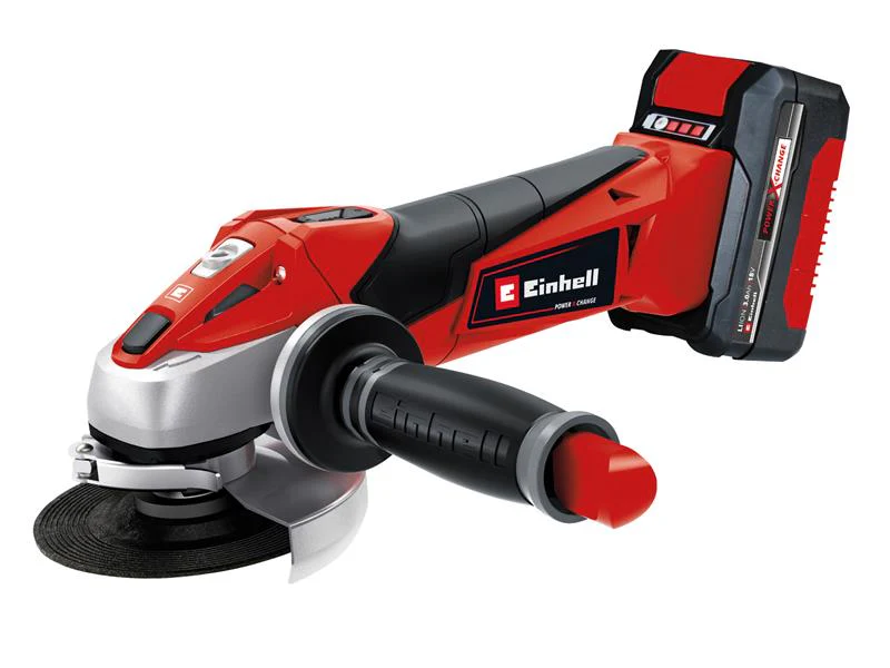 Einhell  TE-AG 18 Li Power X-Change Angle Grinder 115mm 18V 1 x 3.0Ah Li-ion - Image 2