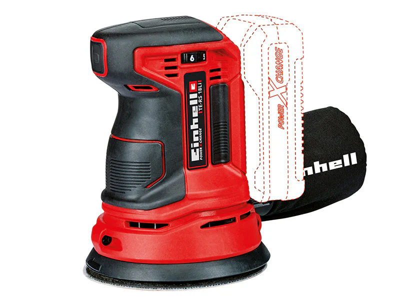 Einhell TE-RS 18 Li Solo Power X-Change Rotating Sander 18V Bare Unit - Image 2
