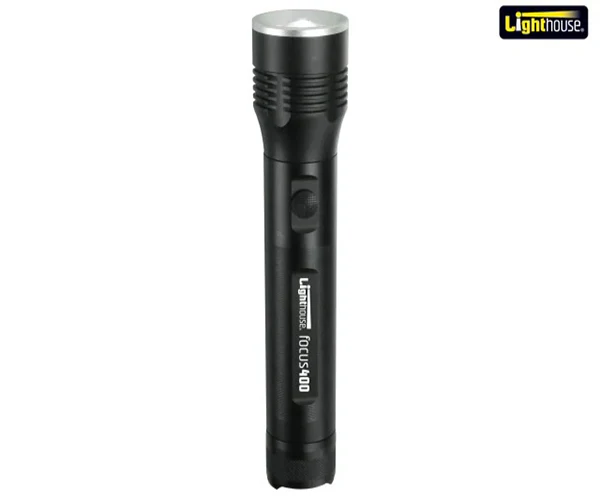 Lighthouse Elite Focus400 LED Torch 400 lumens - 2 x D Cell - Image 3