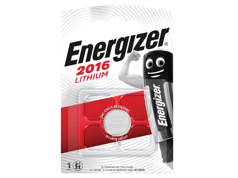 Energizer® CR2016 Coin Lithium Battery (Single) - Image 2