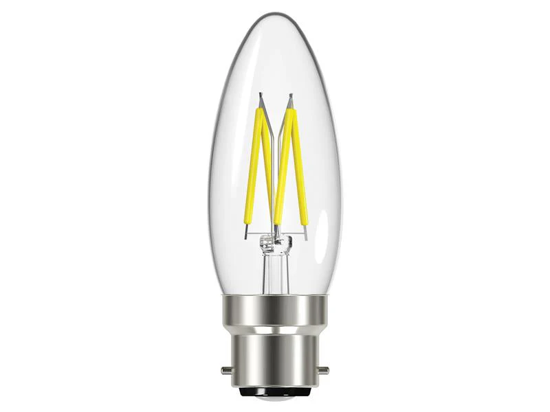 Energizer® LED BC (B22) Candle Filament Dimmable Bulb, Warm White 470 lm 4W - Image 2