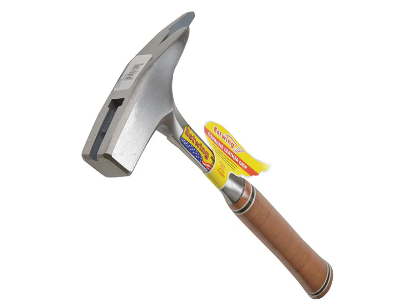 Estwing E239MS Roofer's Pick Hammer Leather Grip - Smooth Face - Image 2