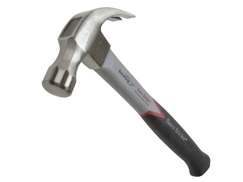 Estwing EMRF20C Surestrike Curved Claw Hammer Fibreglass Shaft 560g (20oz) - Image 2