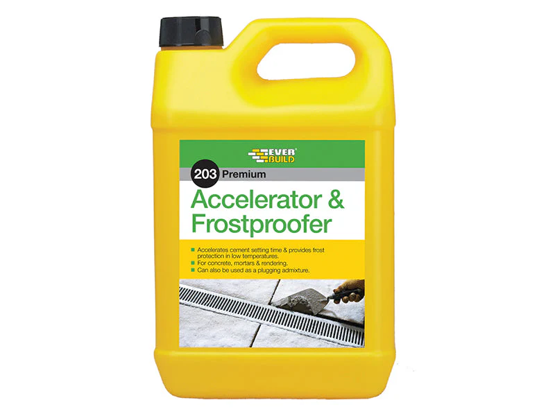 Everbuild  203 Accelerator & Frostproofer 5 litre