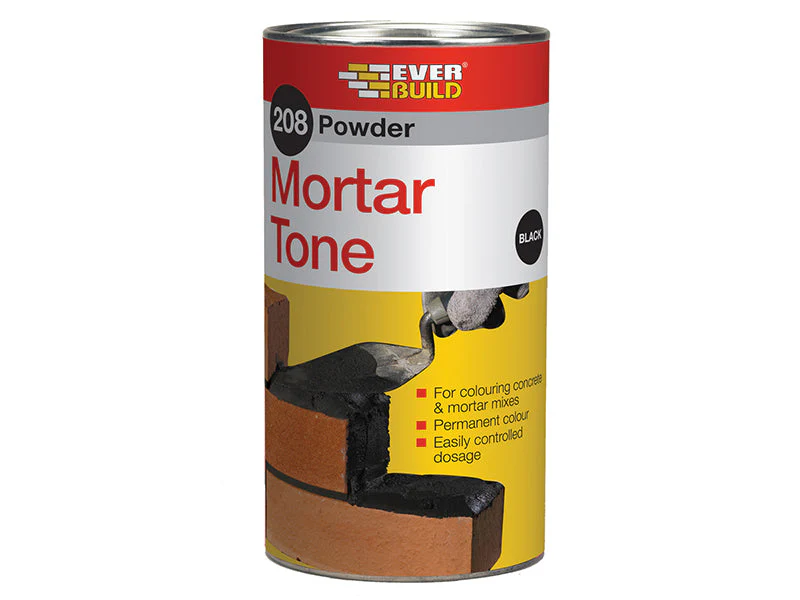 Everbuild  208 Powder Mortar Tone Black 1kg - Image 2