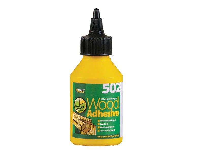 Everbuild 502 All Purpose Weatherproof Wood Adhesive 125ml - Image 2