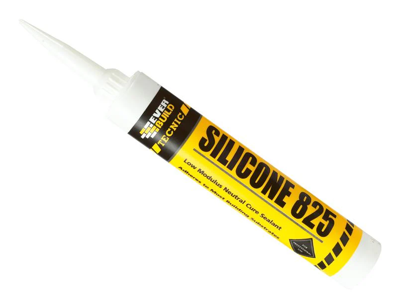Everbuild  825 Tecnic Silicone 380ml Brick Red - Image 2