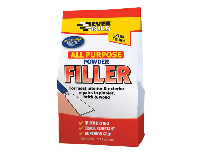 Everbuild  All Purpose Powder Filler 5kg - Image 2