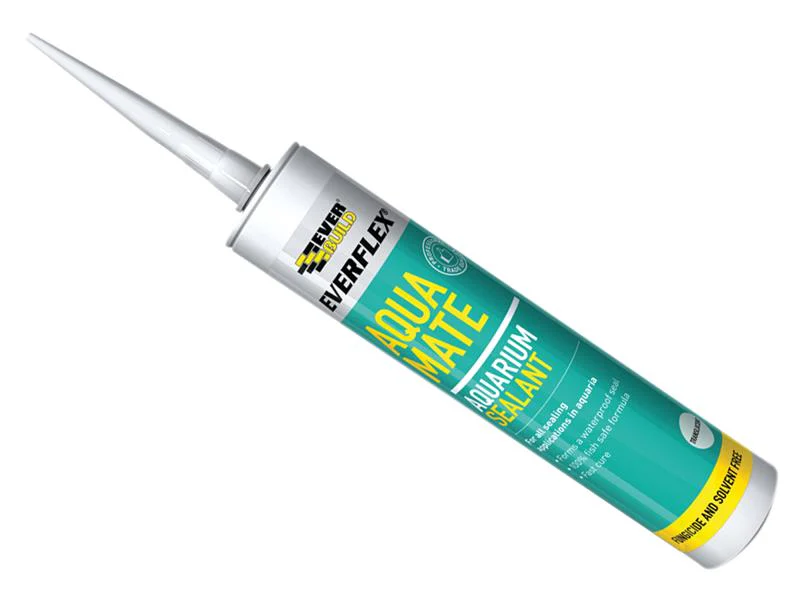Everbuild  Aqua Mate Silicone Transparent 295ml