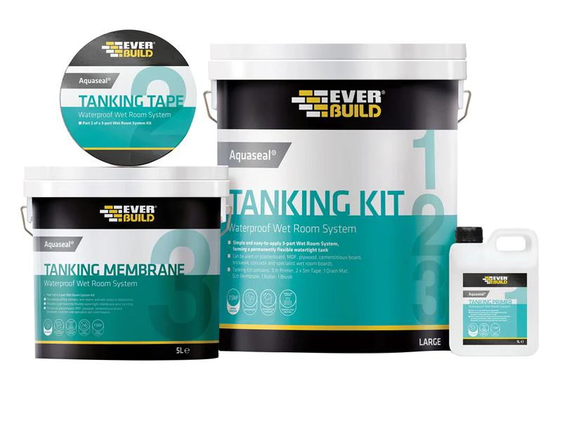 Everbuild Aquaseal Wet Room System Kit 7.5m²
