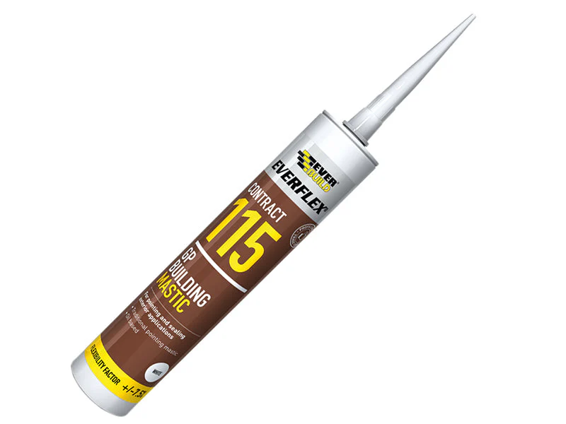 Everbuild  Everflex® 115 General Purpose Building Mastic White 285ml