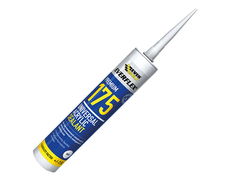 Everbuild  Everflex® 175 Universal Acrylic Sealant White 300ml