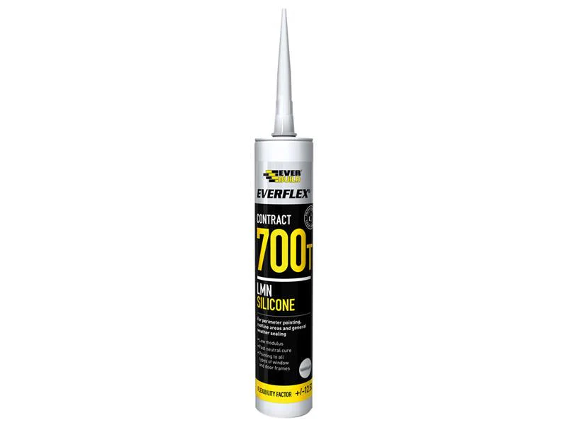 Everbuild  Everflex® 700T LMN Silicone Black 300ml - Image 2