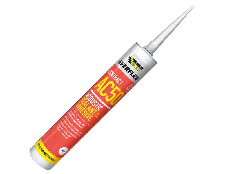 Everbuild  Everflex® AC50 Acoustic Sealant & Adhesive 380ml