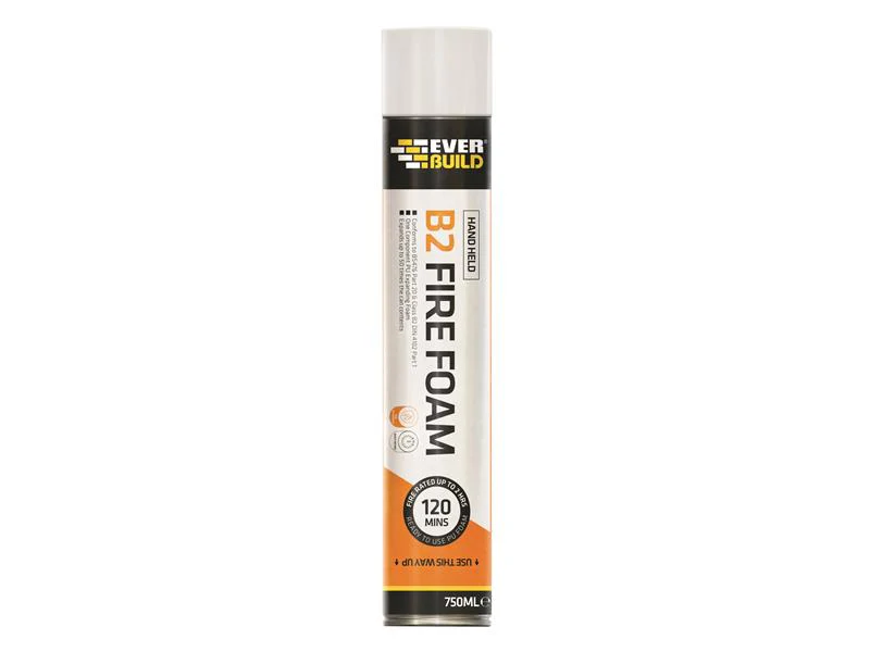 Everbuild  Fire Foam B2 Hand Grade Aerosol 750ml - Image 2