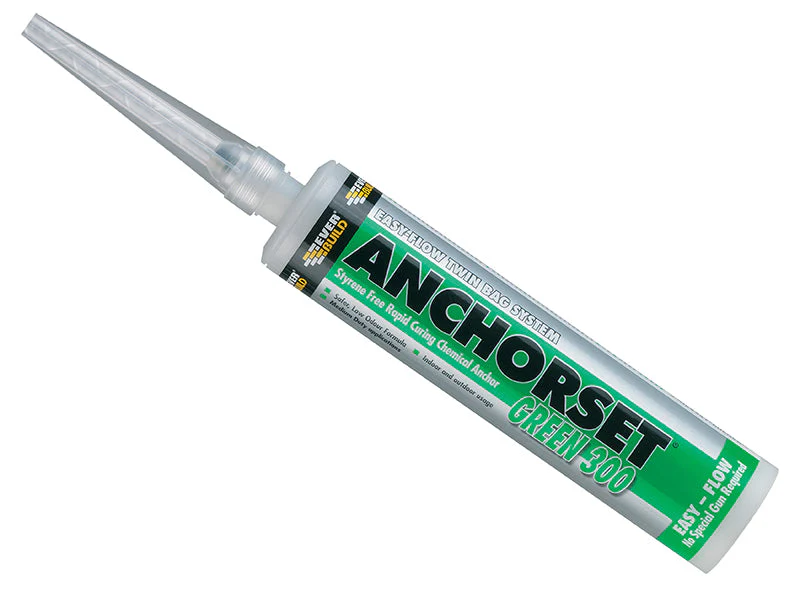 Everbuild Green 300 Anchorset Chemical Anchor 300ml - Image 2