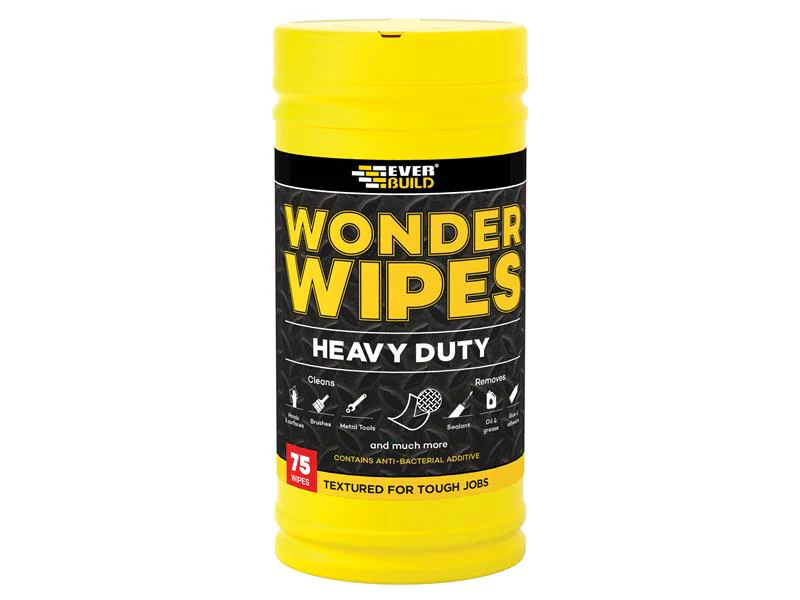 Everbuild  Heavy-Duty Wonder Wipes (Tub 75) - Image 2