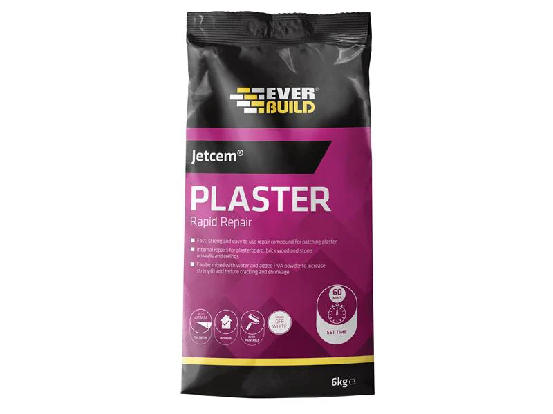 Everbuild Jetcem Quick Set Patching Plaster (Single 6kg Pack) - Image 2