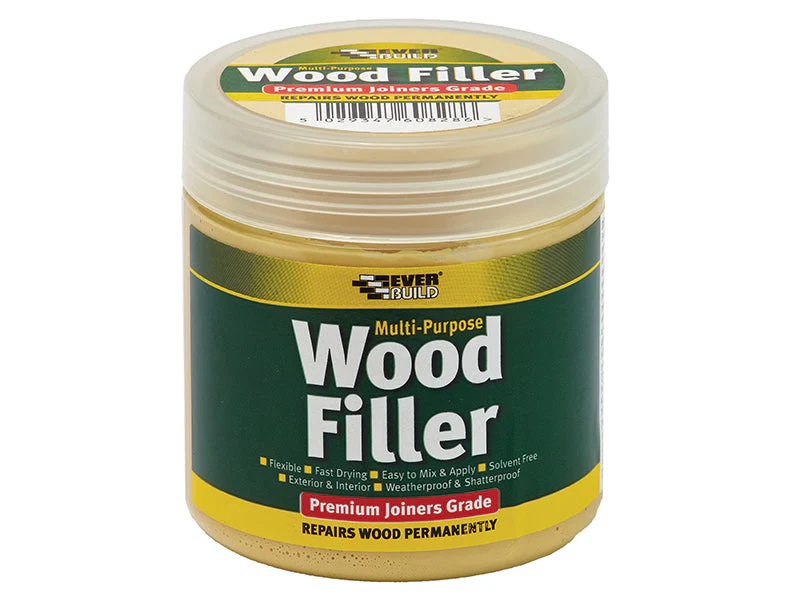 Everbuild  Multipurpose Premium Joiners Grade Wood Filler Dark Oak 250ml - Image 2