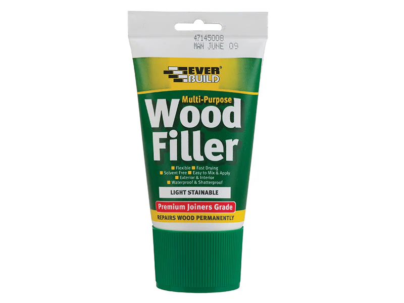 Everbuild Multipurpose Premium Joiners Grade Wood Filler Light Stainable 100ml - Image 2