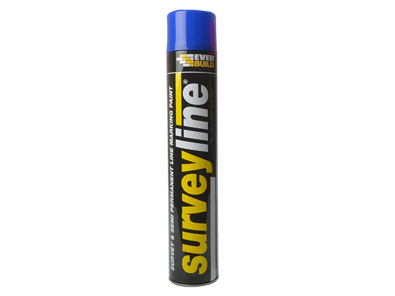 Everbuild Survey Line® Marker Spray Blue 700ml - Image 2